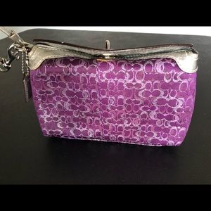 Coach Clutch with coin purse.